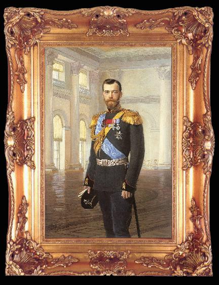 framed  Lipgart, Earnest Emperor Nicholas II, Ta009